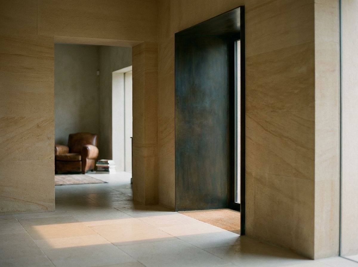 The front door