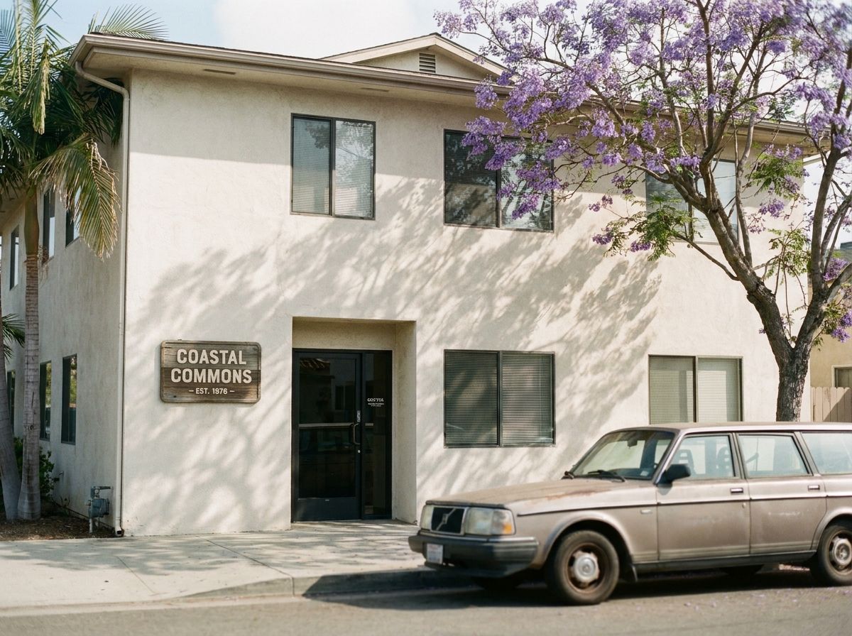 The office on a village street